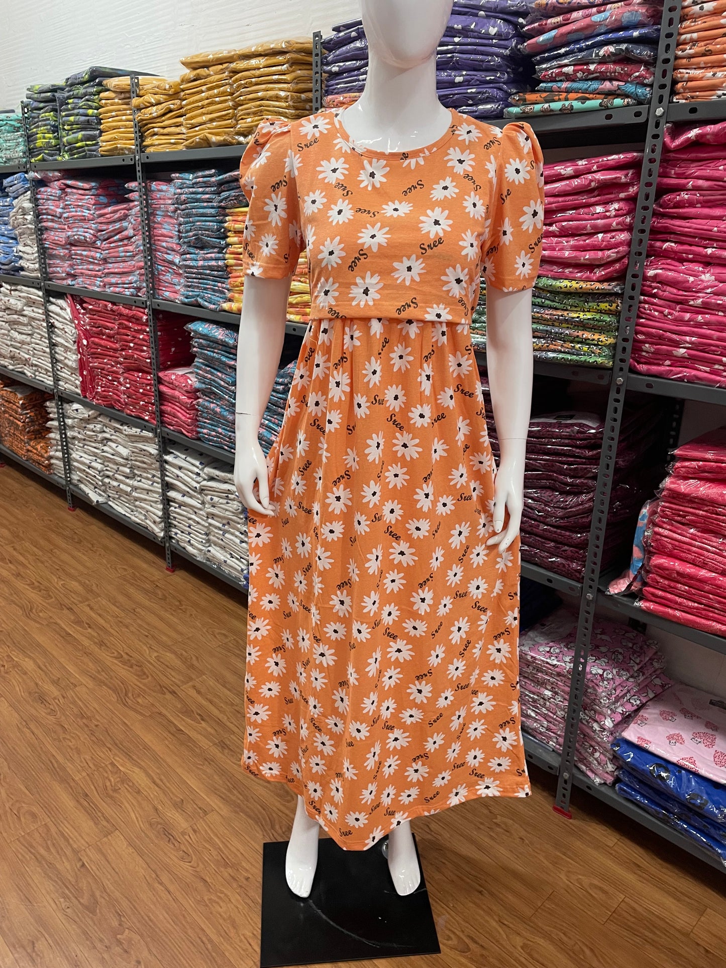 Zipless maternity and feeding wear - Full Length