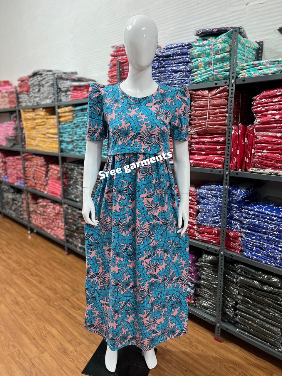 Zipless maternity and feeding wear - Full Length