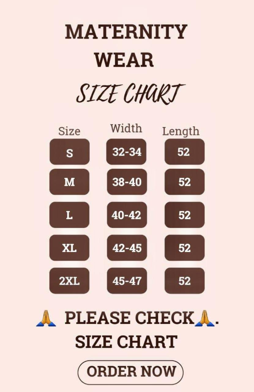 Zipless maternity wear full length wave