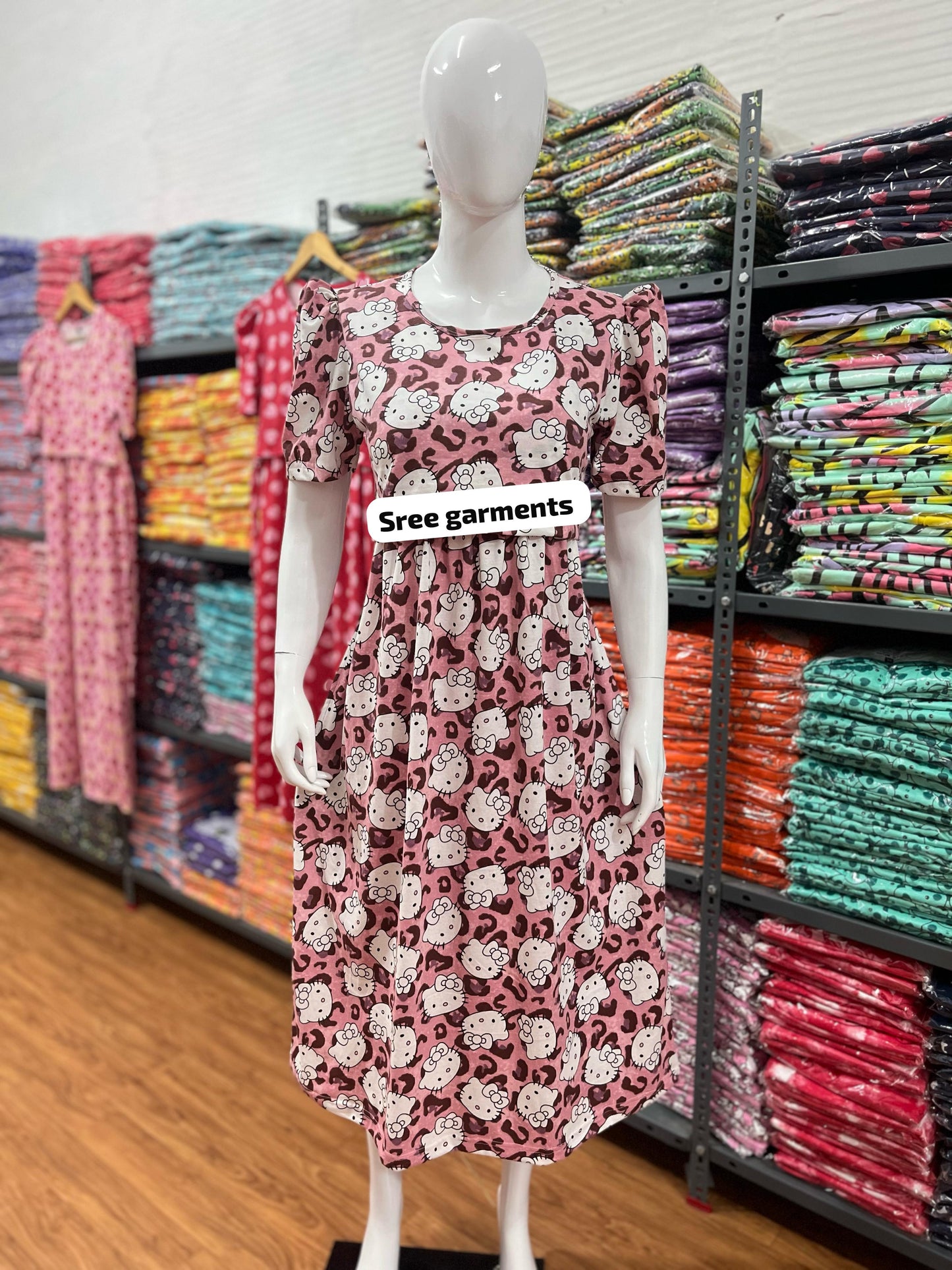 Zipless maternity and feeding wear - ankle length