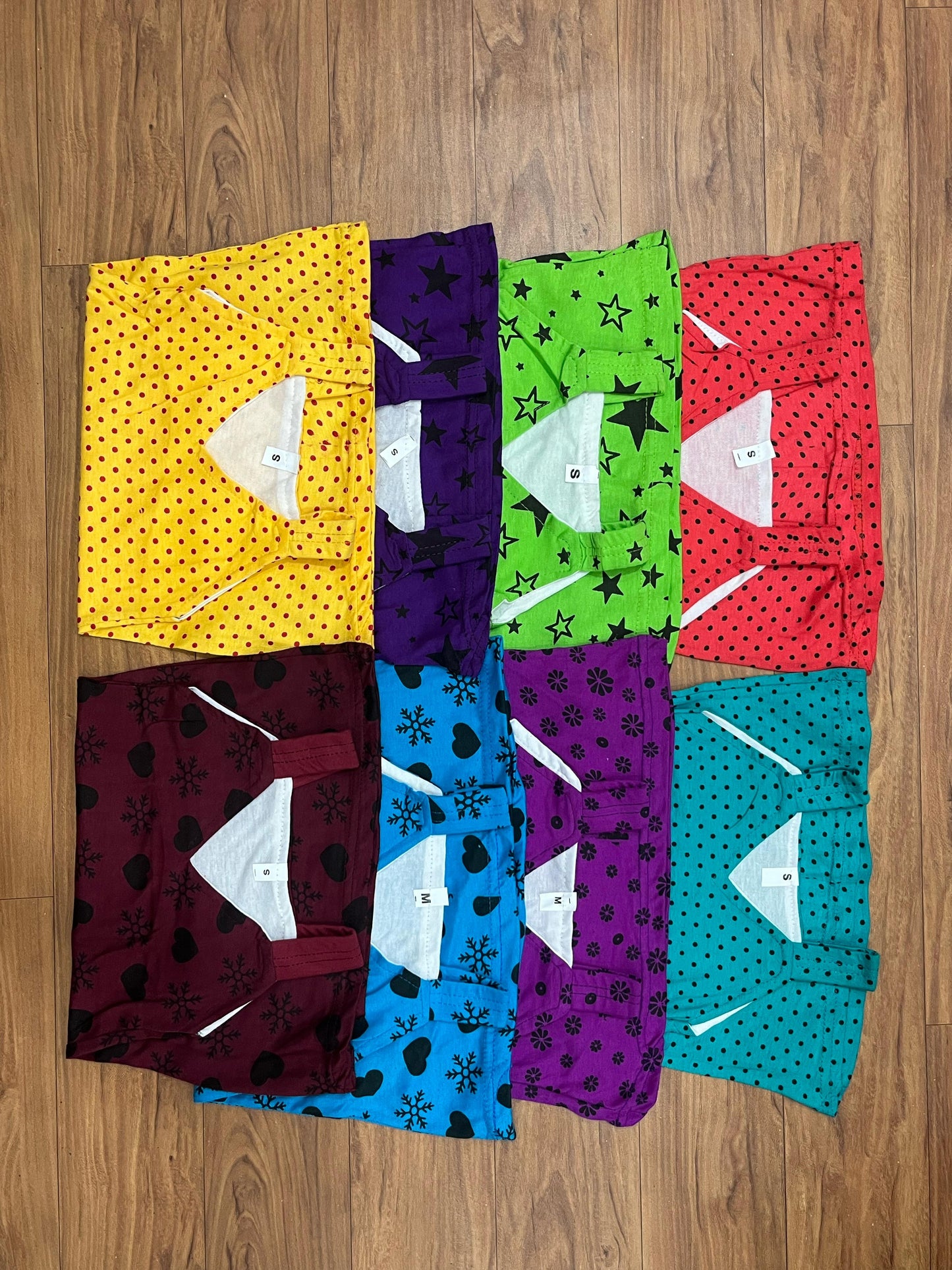 Girls Cotton Frogs 8 pieces 500/-