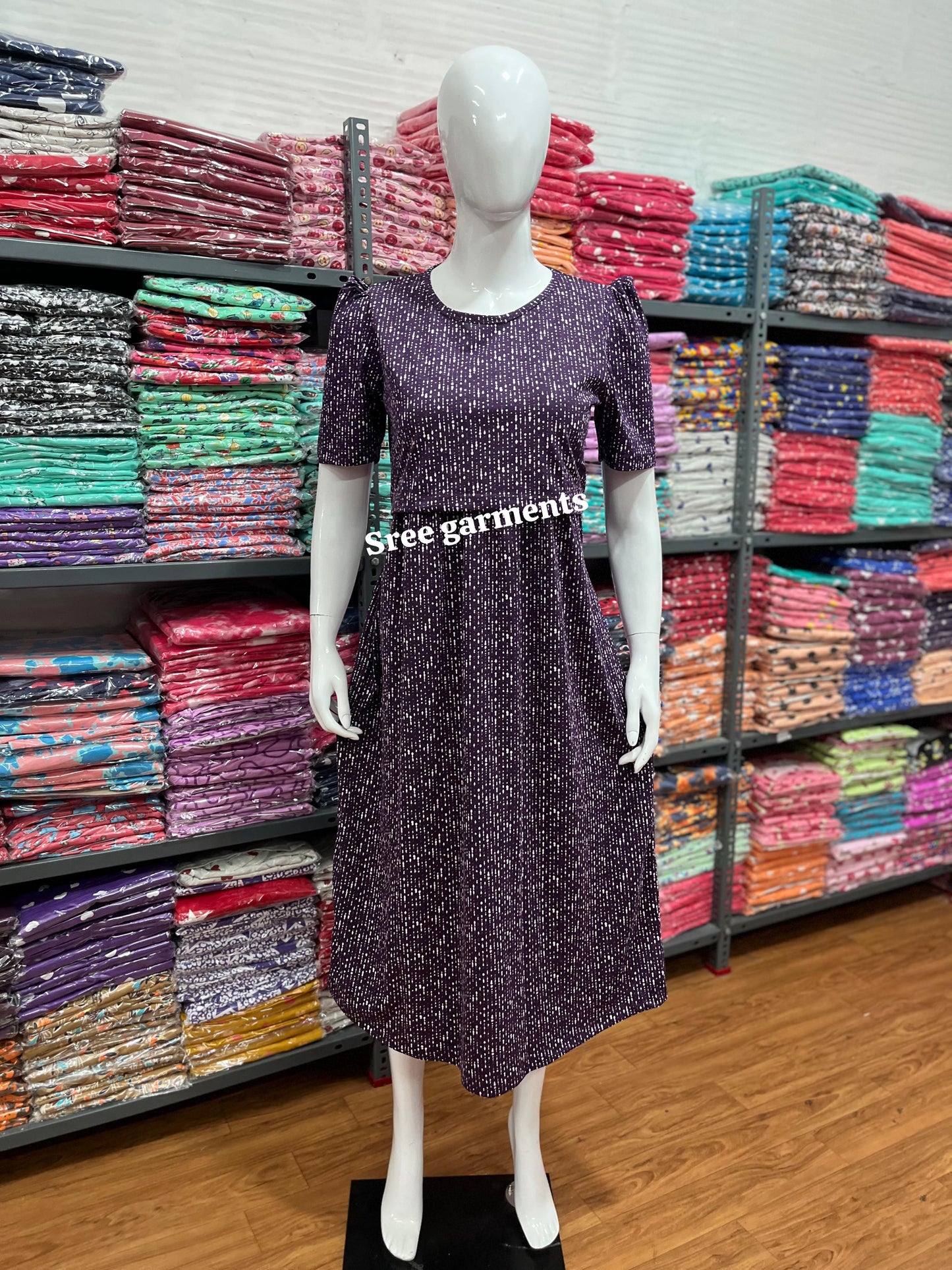 Zipless maternity and feeding wear - ankle length LD