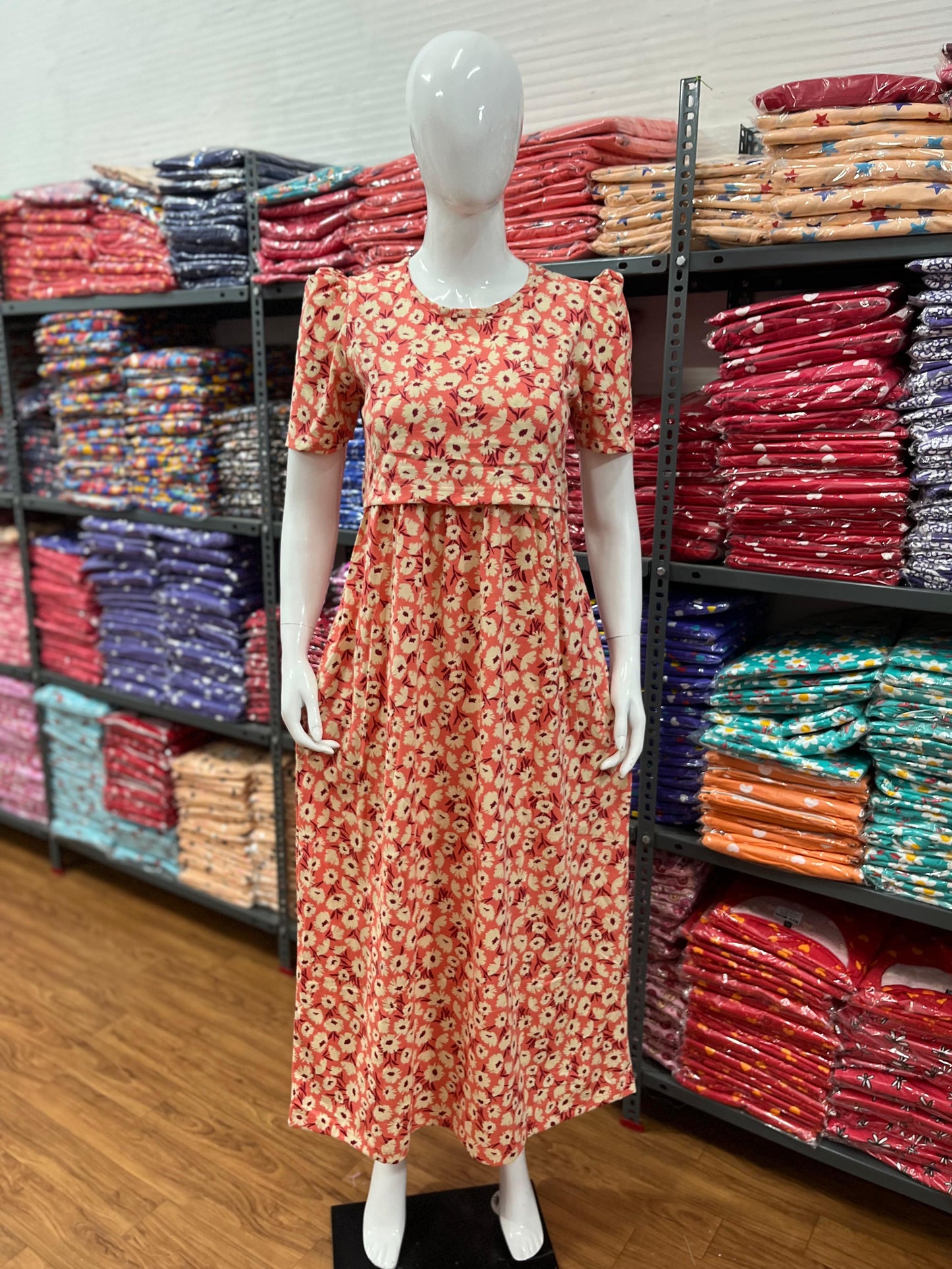Zipless maternity and feeding wear - Full Length f