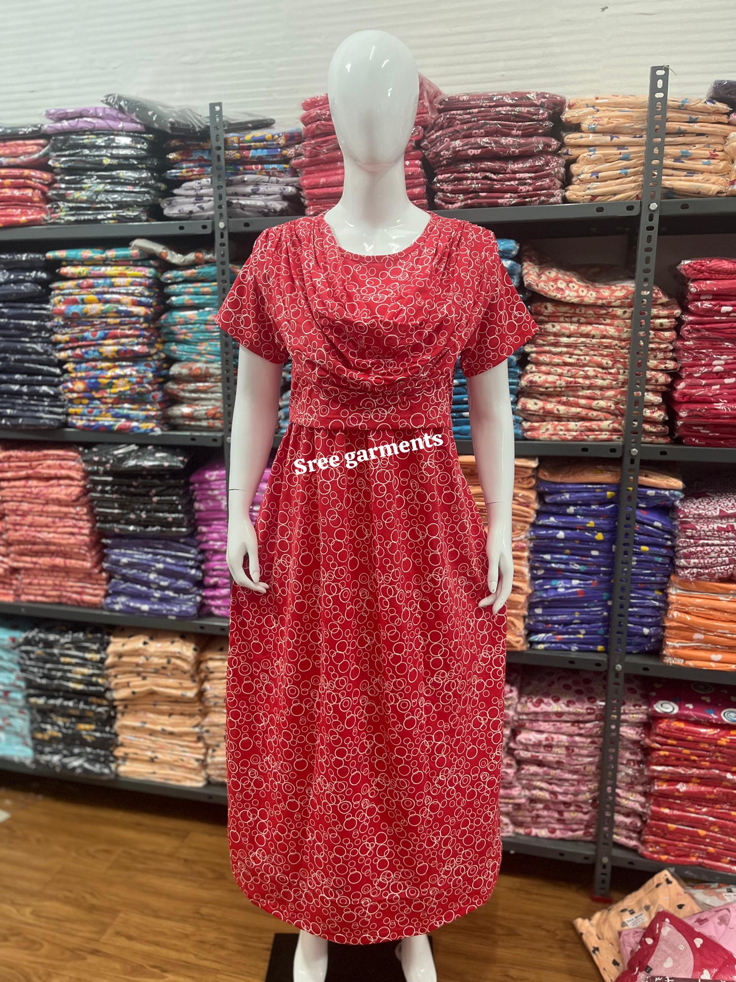 Shawl Type Zipless Maternity Wear Full Length ring