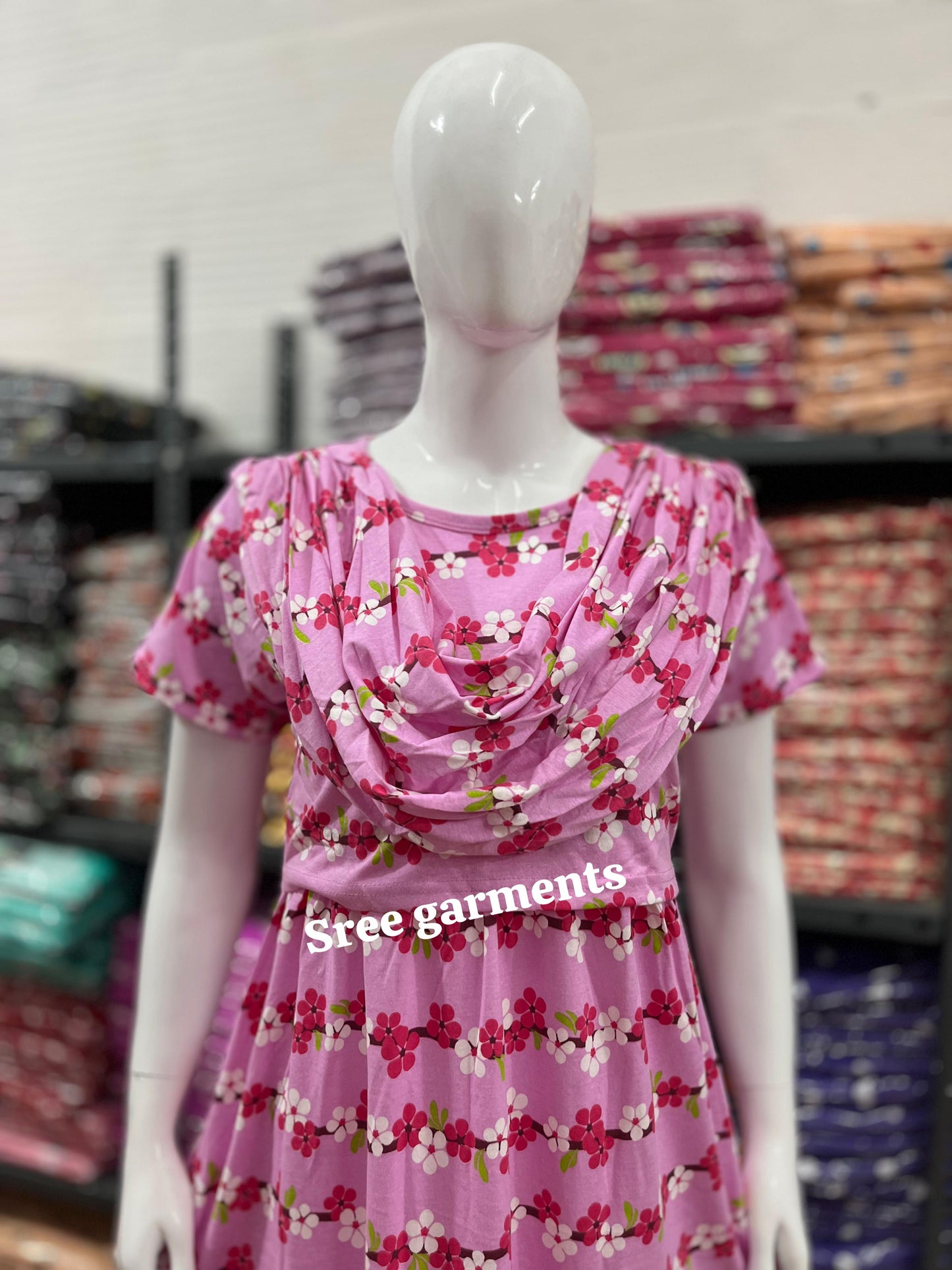 Shawl Type Zipless Maternity Wear Full Length {Pre Booking}