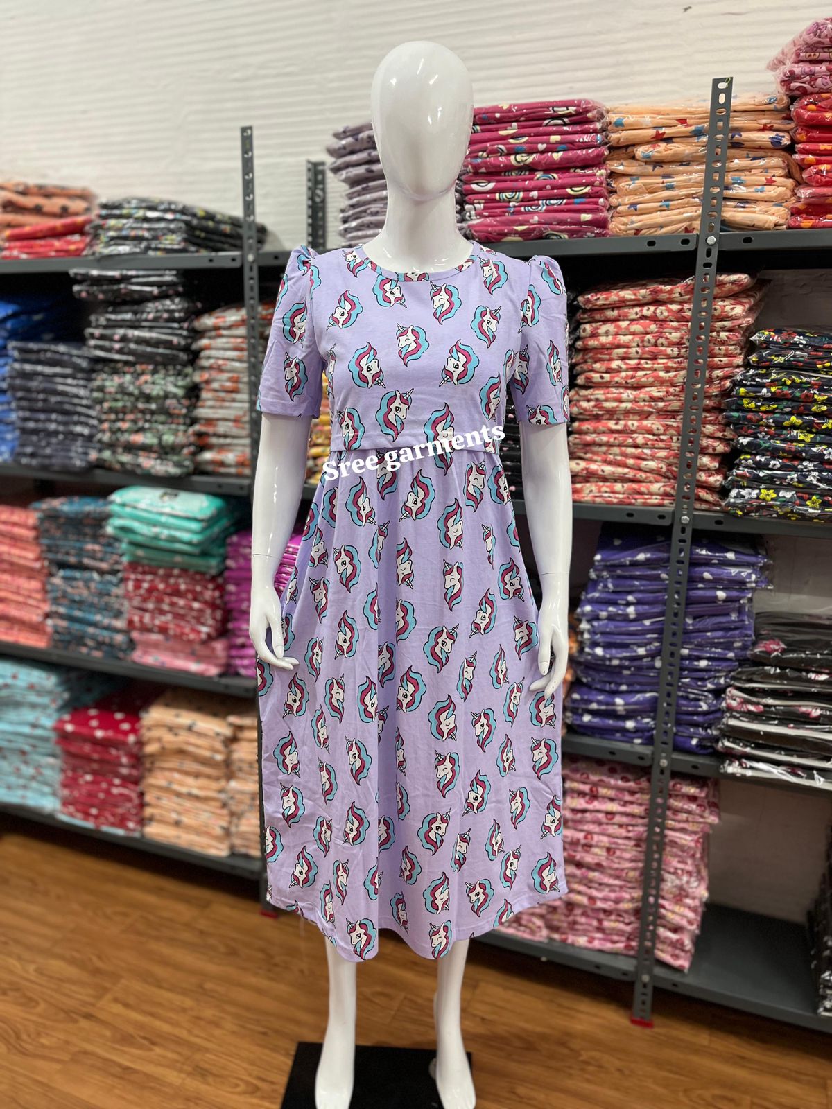 Zipless maternity and feeding wear - ankle length u