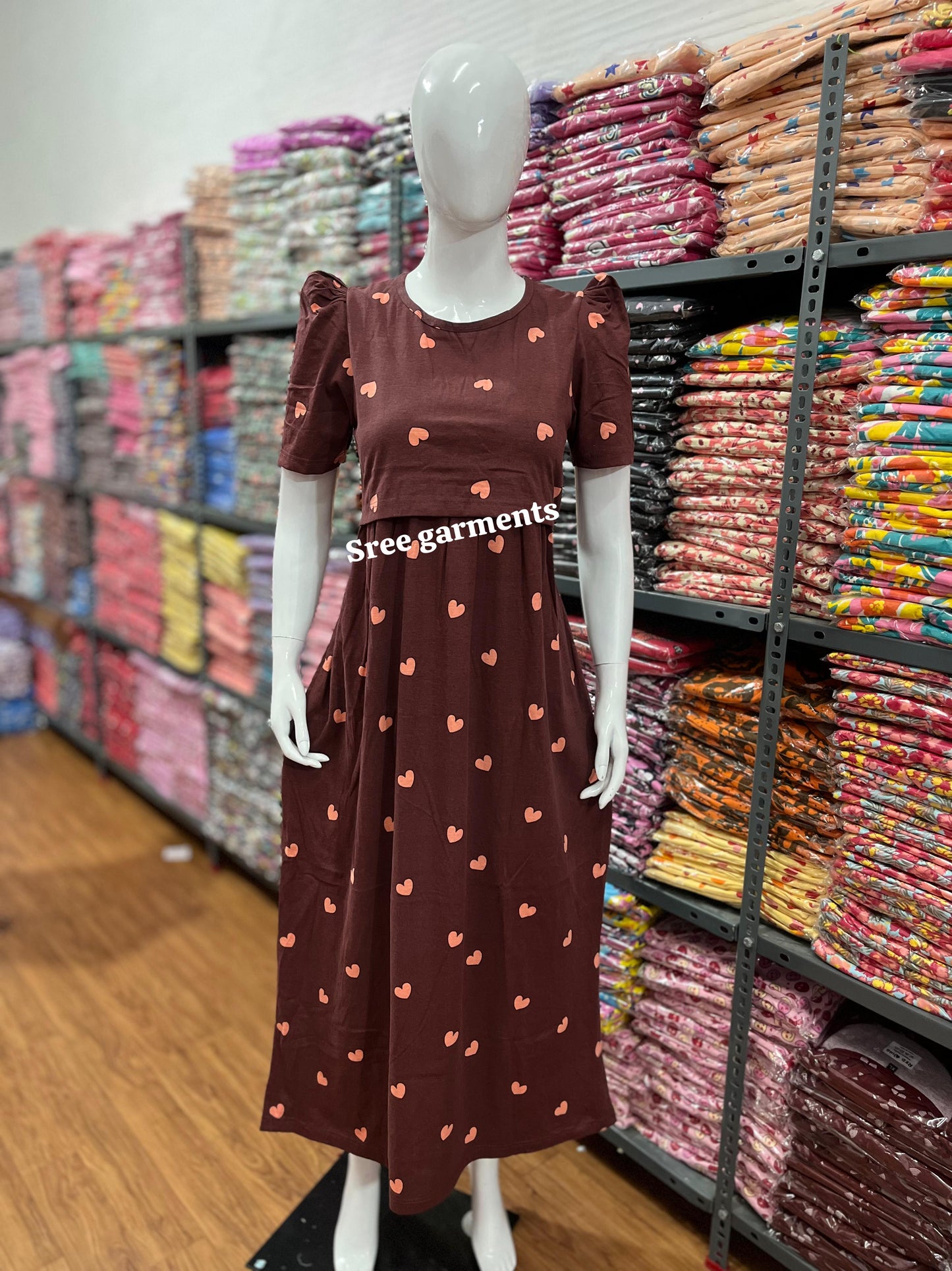 Zipless maternity and feeding wear - Full Length