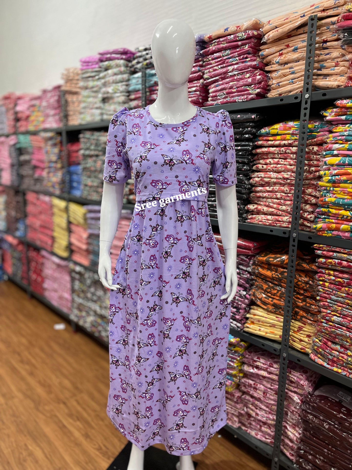 Zipless maternity and feeding wear - Full Length b