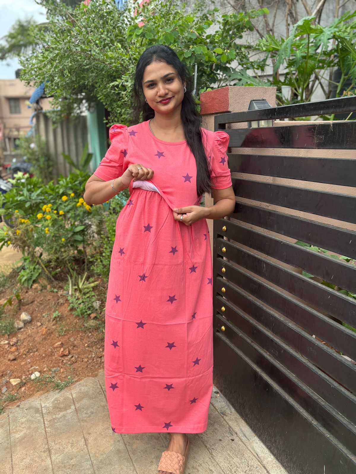 Zipless maternity and feeding wear - Full Length st