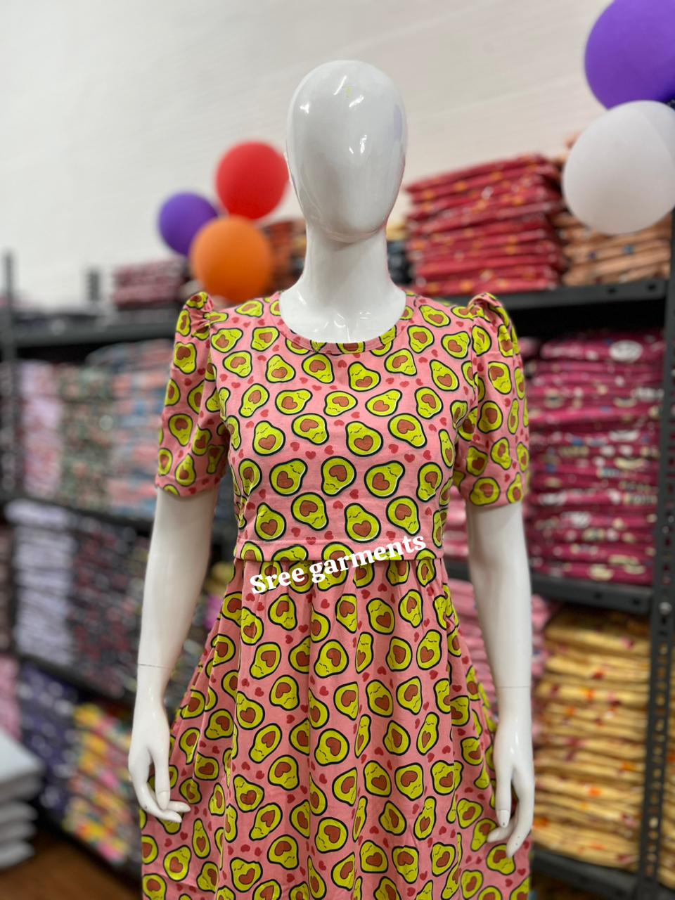 Zipless maternity and feeding wear - ankle length a