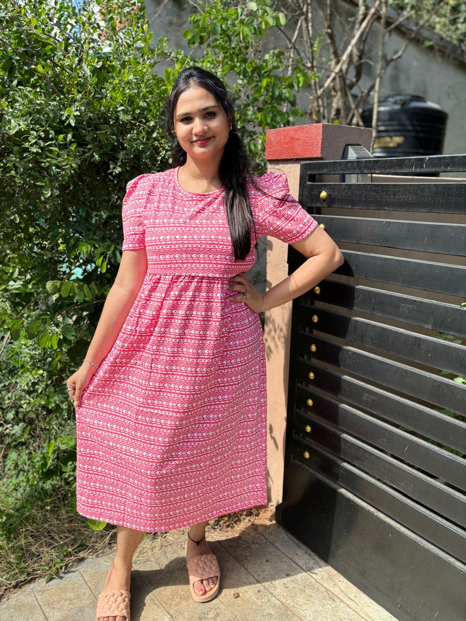 Zipless maternity and feeding wear - ankle length m