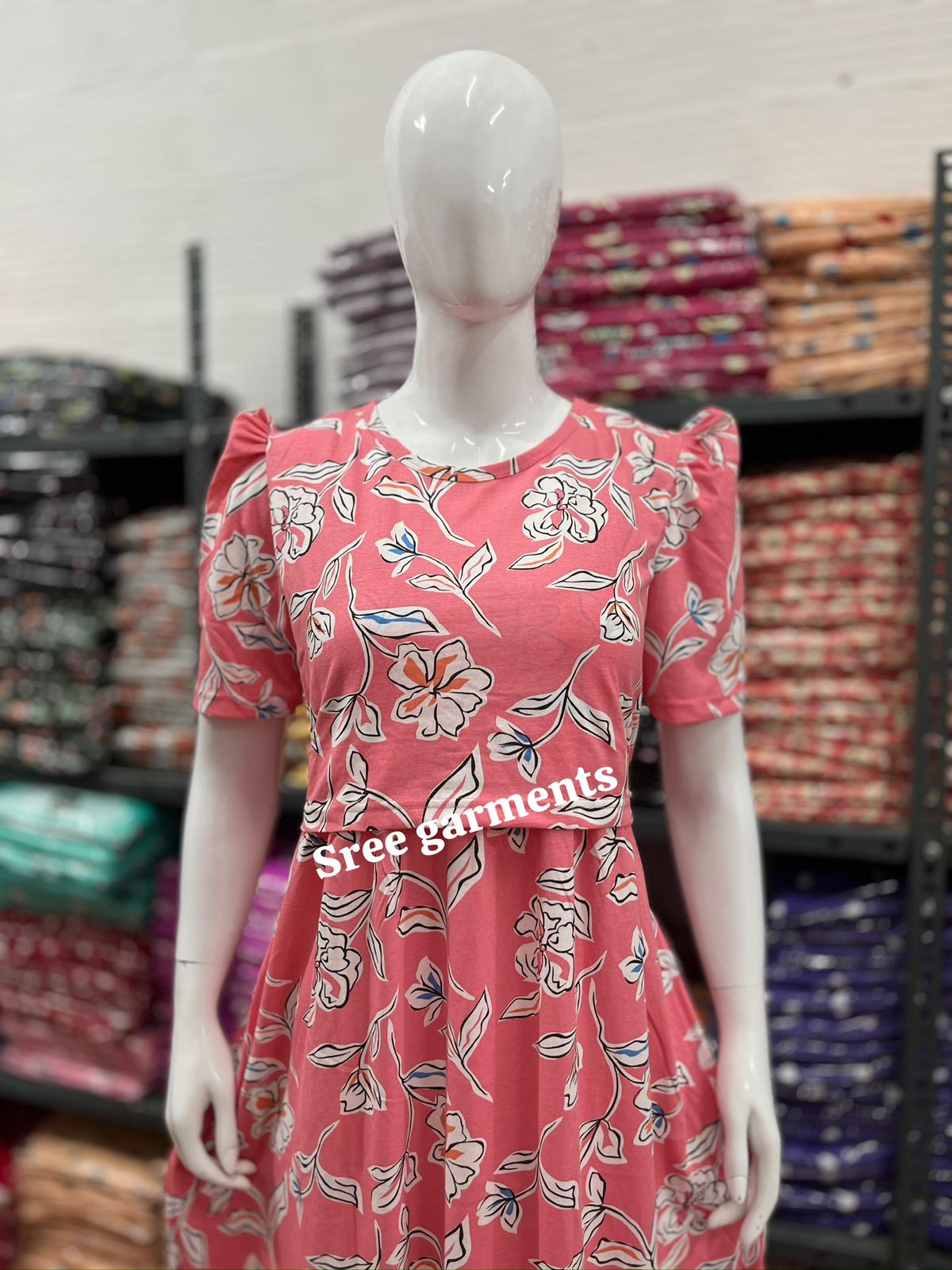 Zipless maternity and feeding wear - ankle length