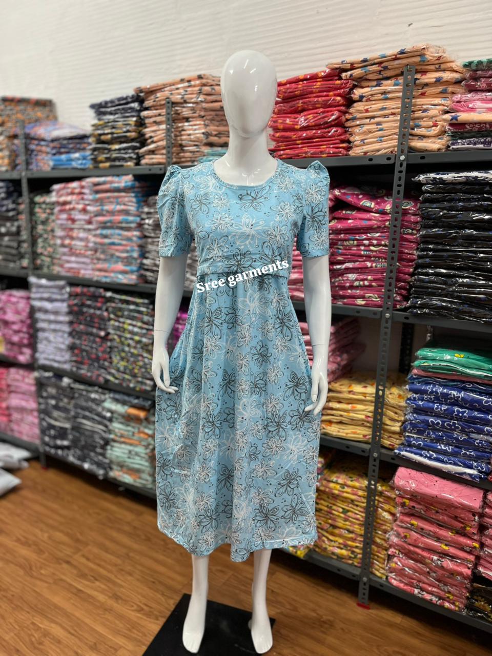 Zipless maternity and feeding wear - ankle length rang f