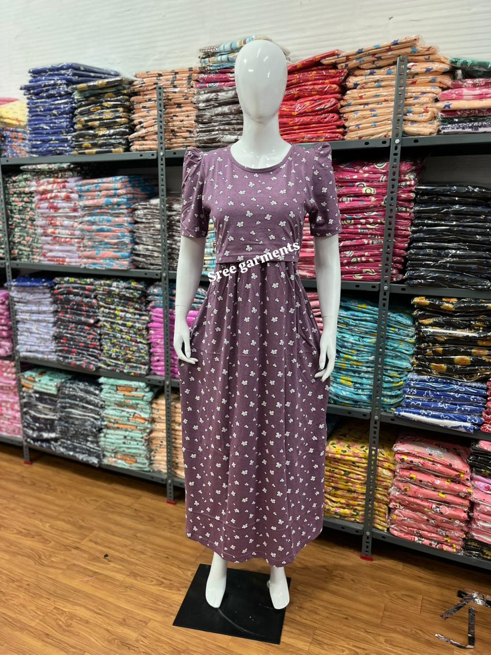 Zipless maternity and feeding wear - Full Length burg