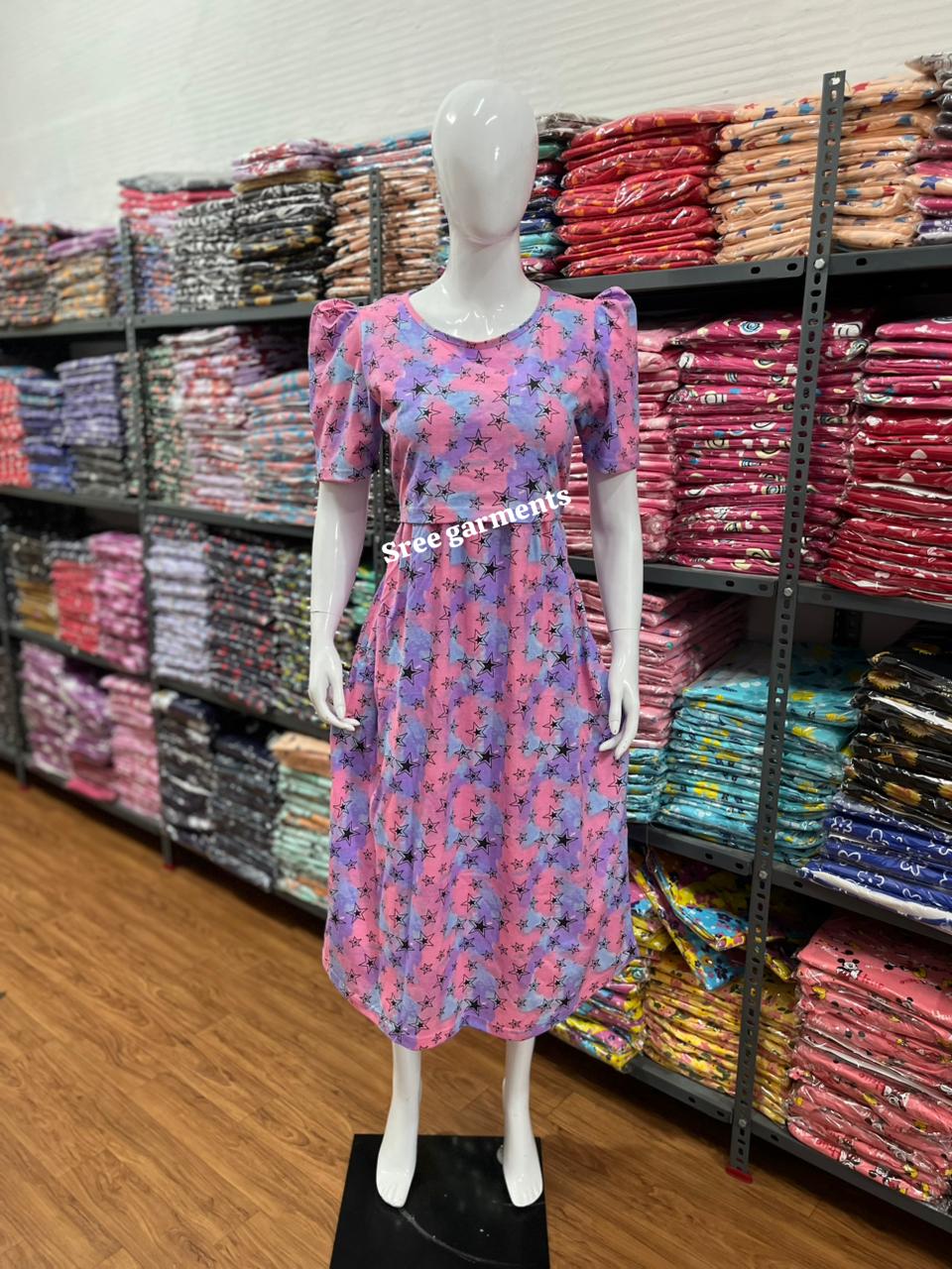 Zipless maternity and feeding wear - ankle length vst