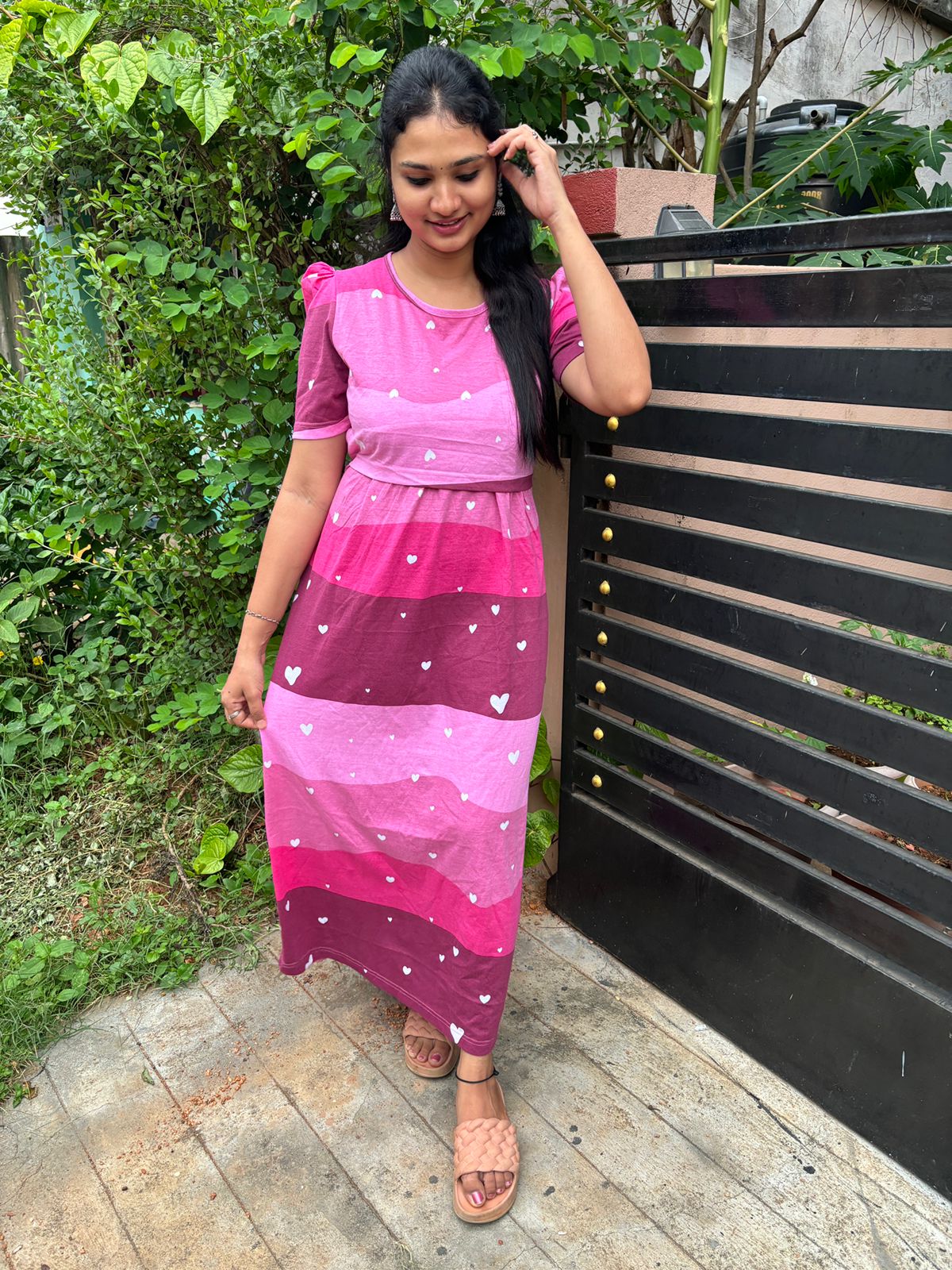 Zipless maternity and feeding wear - Full Length ice cl