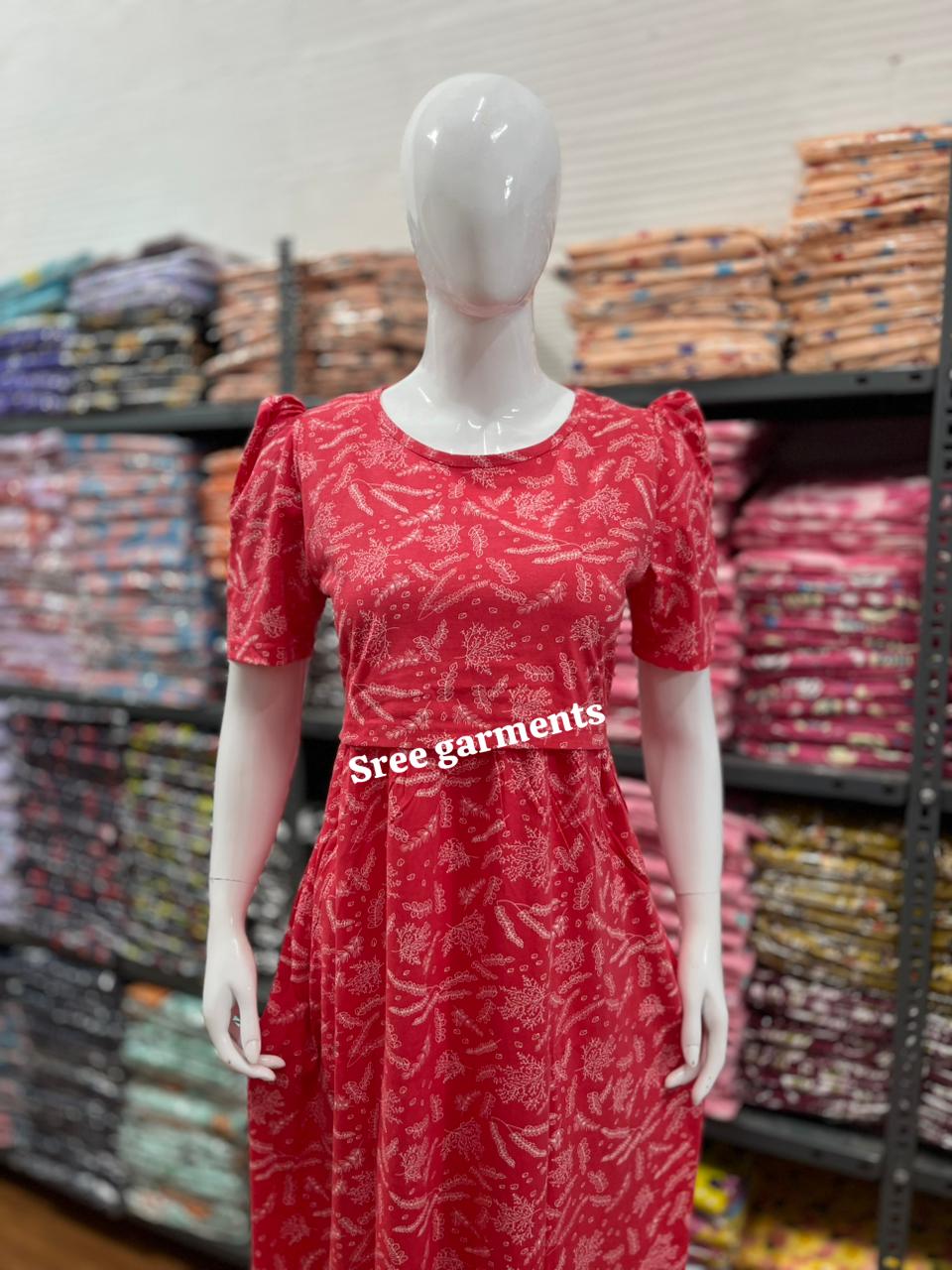 Zipless maternity and feeding wear - Full Length leaf