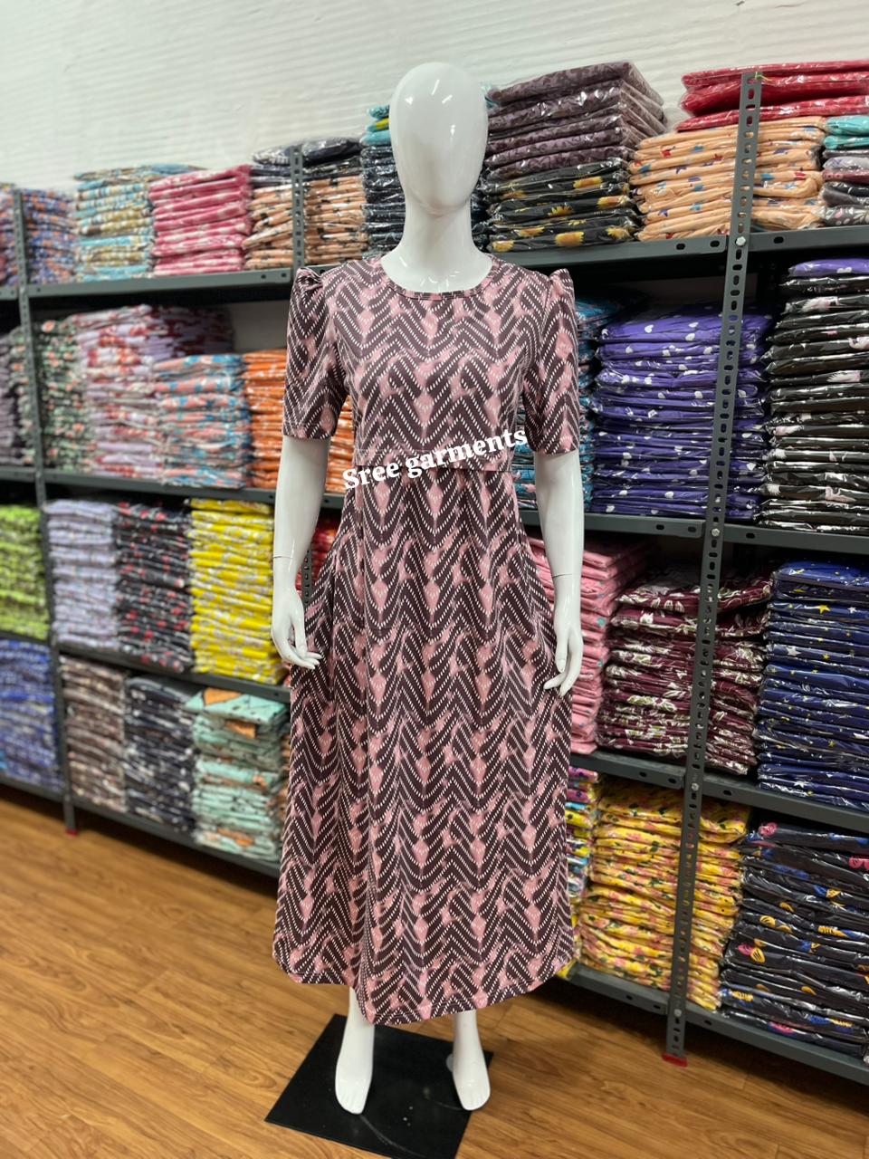 Zipless maternity and feeding wear - Full Length dm