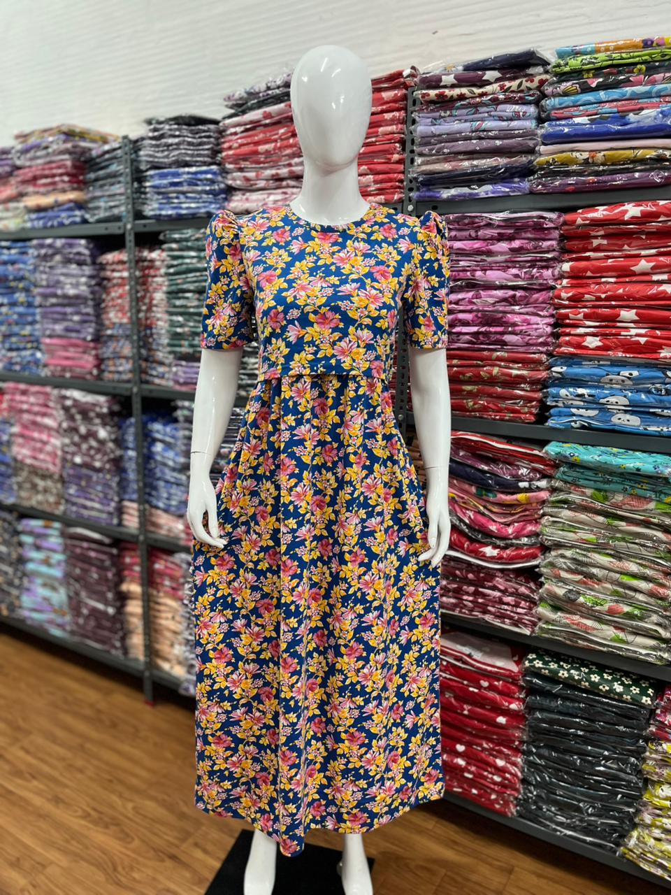 Zipless maternity and feeding wear - Full Length