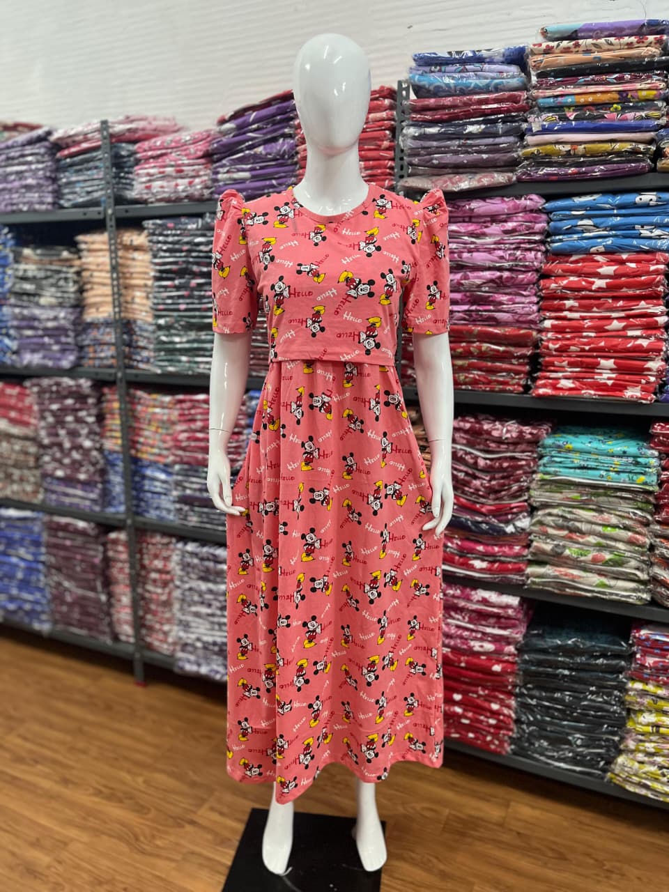 Zipless maternity and feeding wear - Full Length