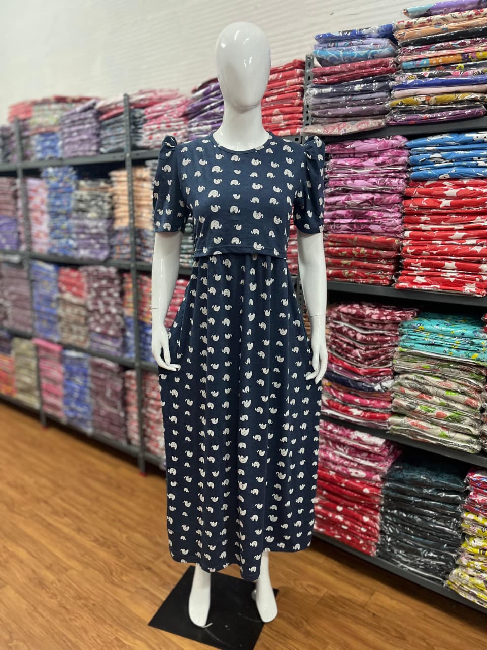 Zipless maternity and feeding wear - Full Length