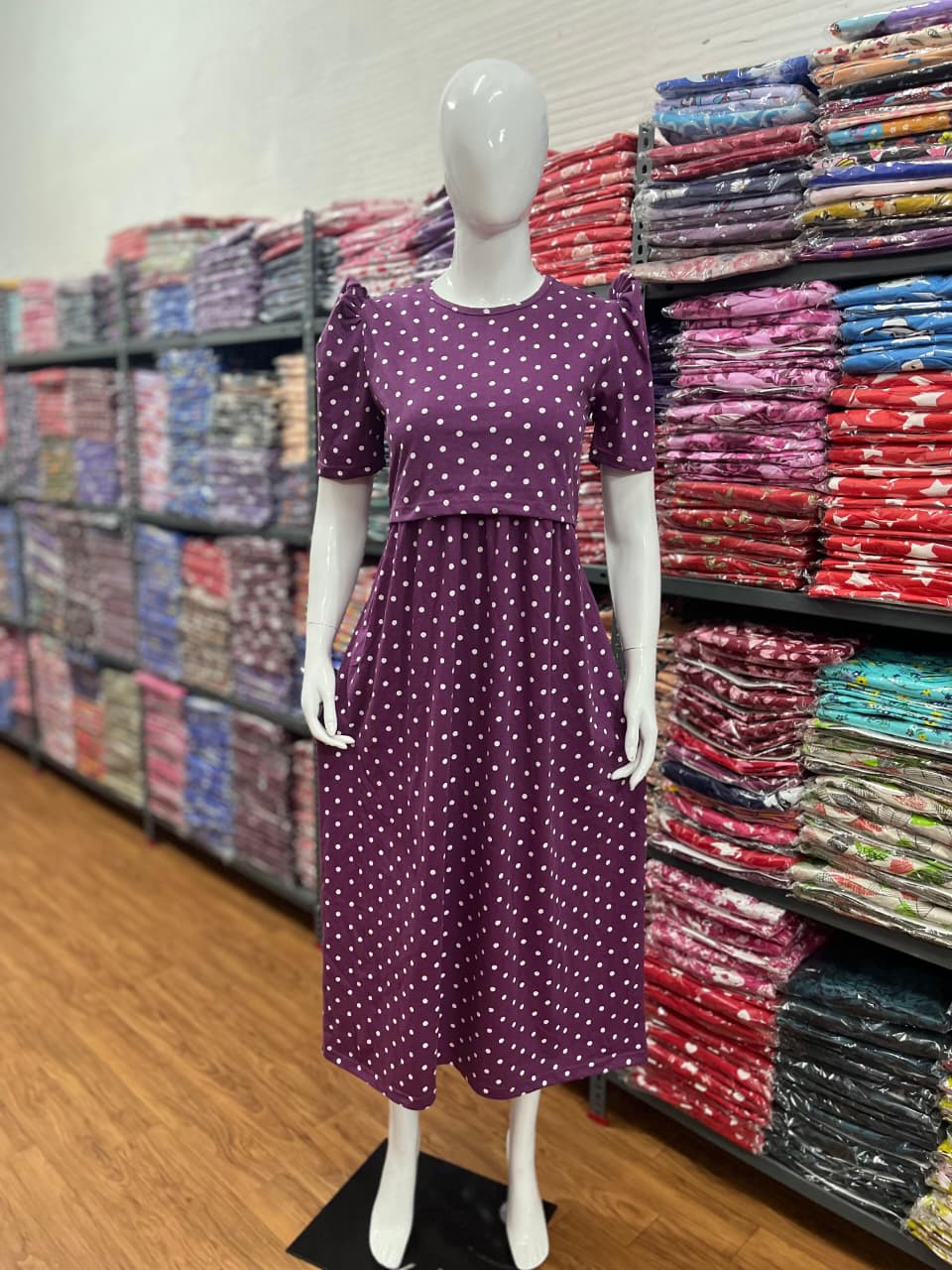 Zipless maternity and feeding wear - ankle length