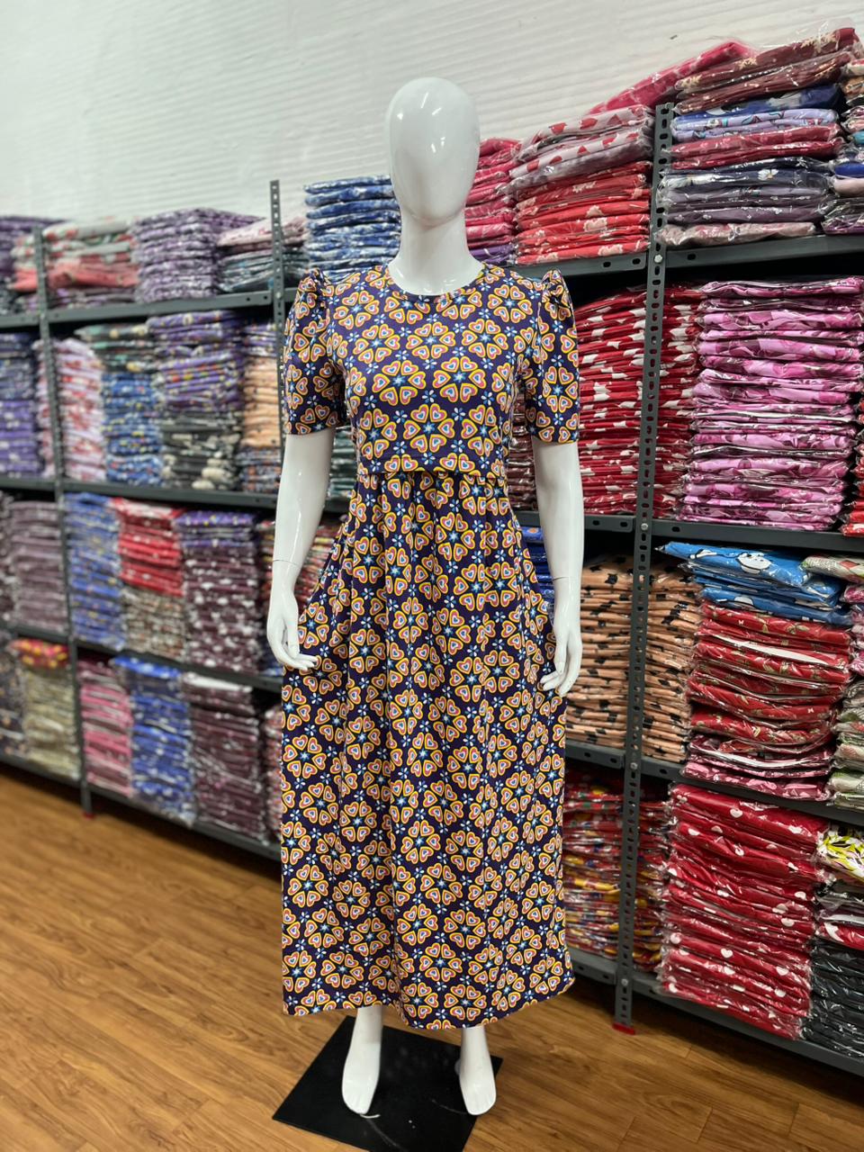 Zipless maternity and feeding wear - Full Length