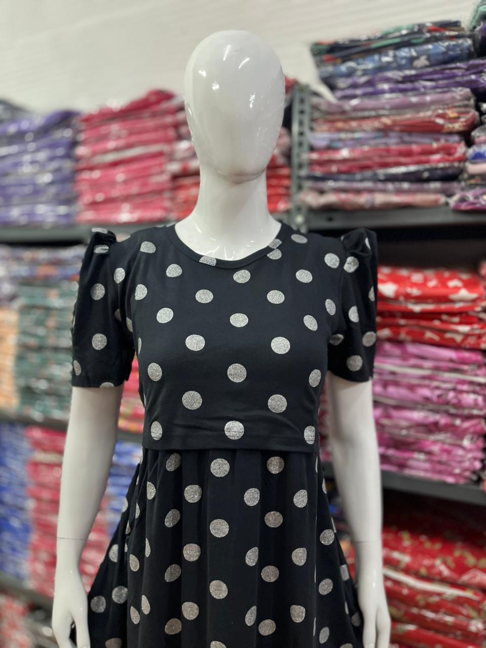 Zipless maternity and feeding wear - ankle length