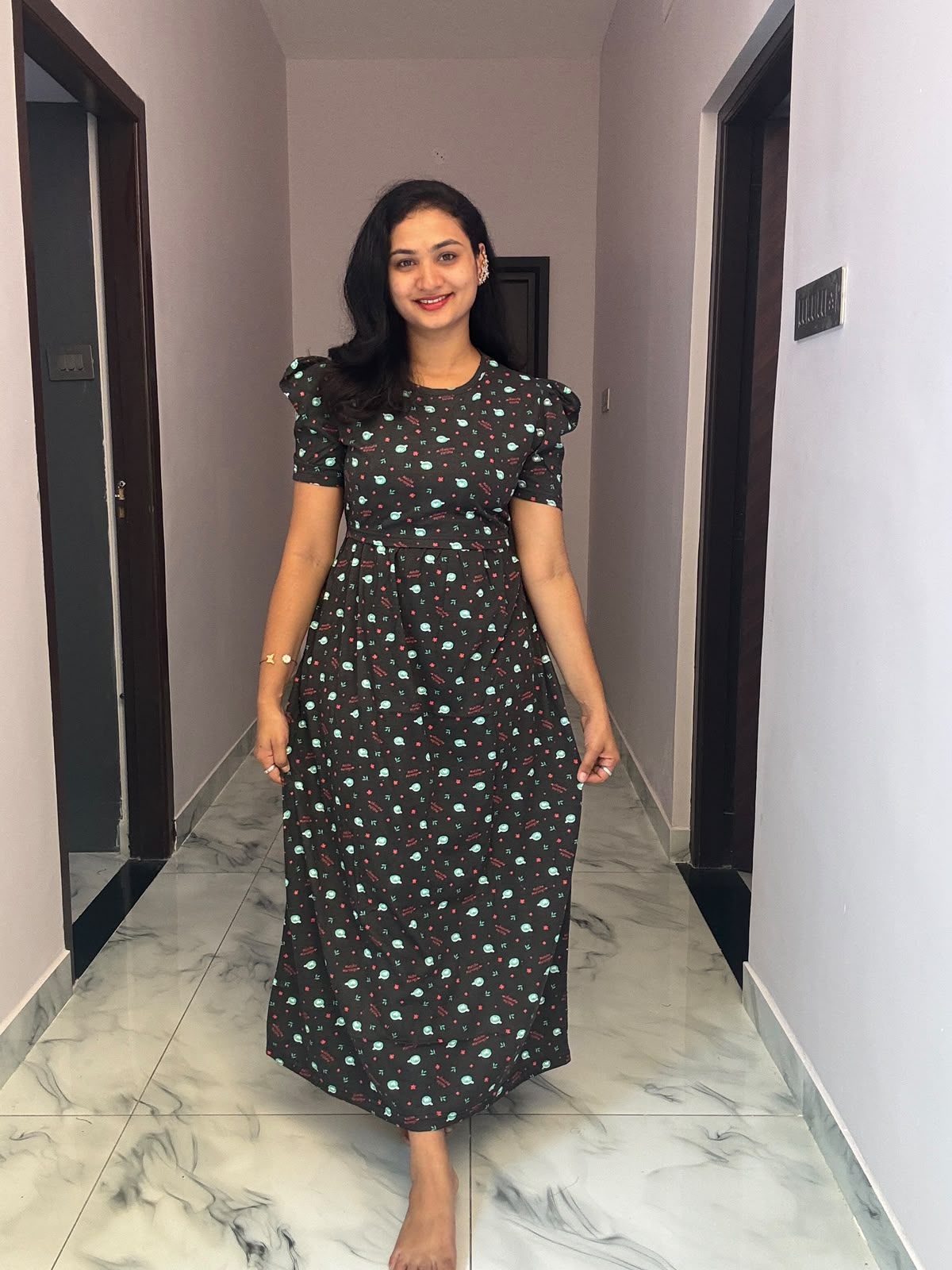 Zipless maternity and feeding wear - Full Length