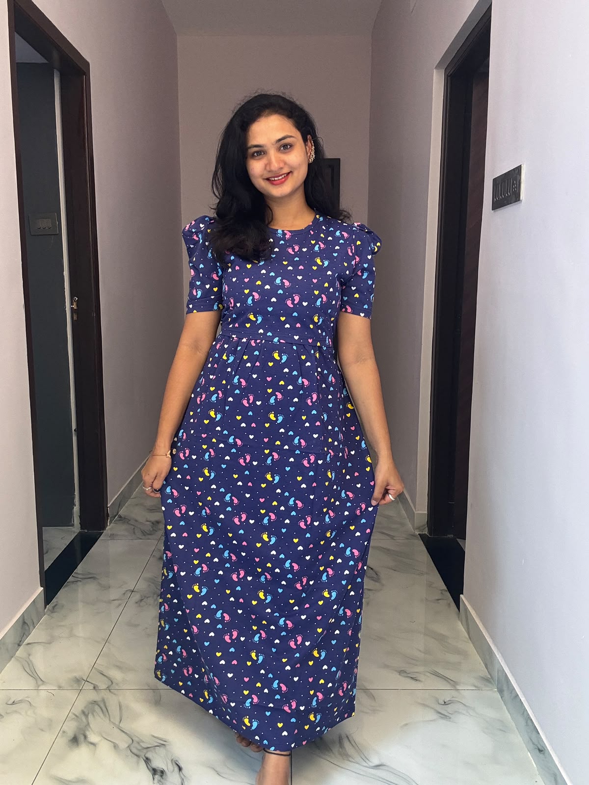Zipless maternity and feeding wear - Full Length
