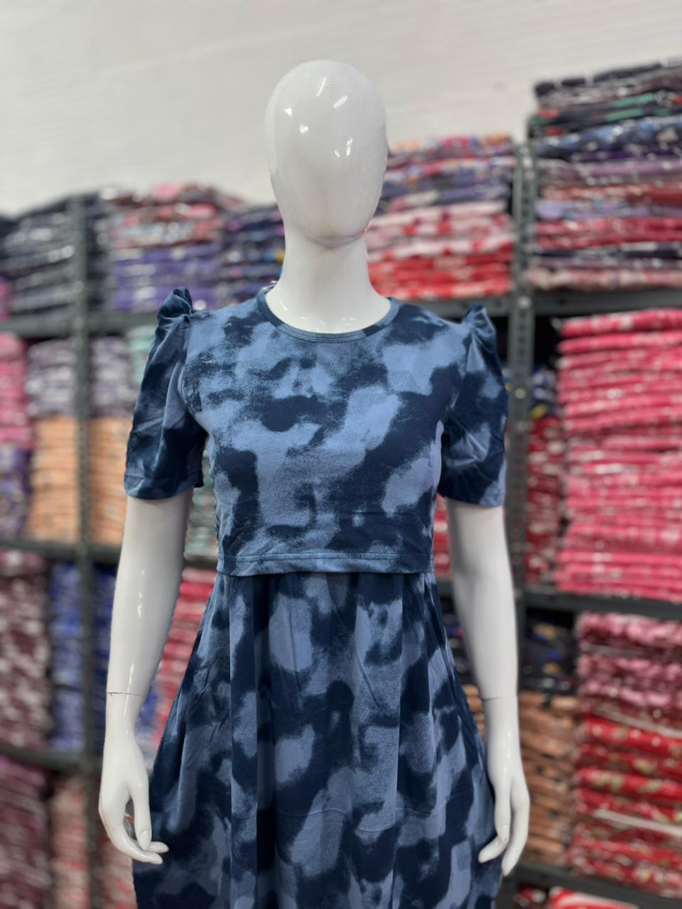 Zipless maternity and feeding wear - Full Length