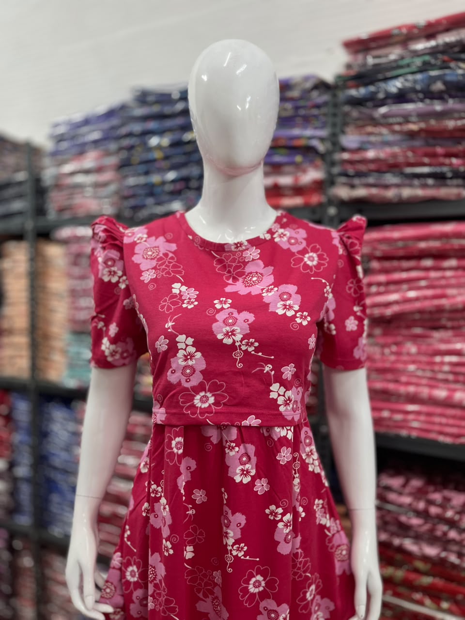 Zipless maternity and feeding wear - Full Length rose 🌹