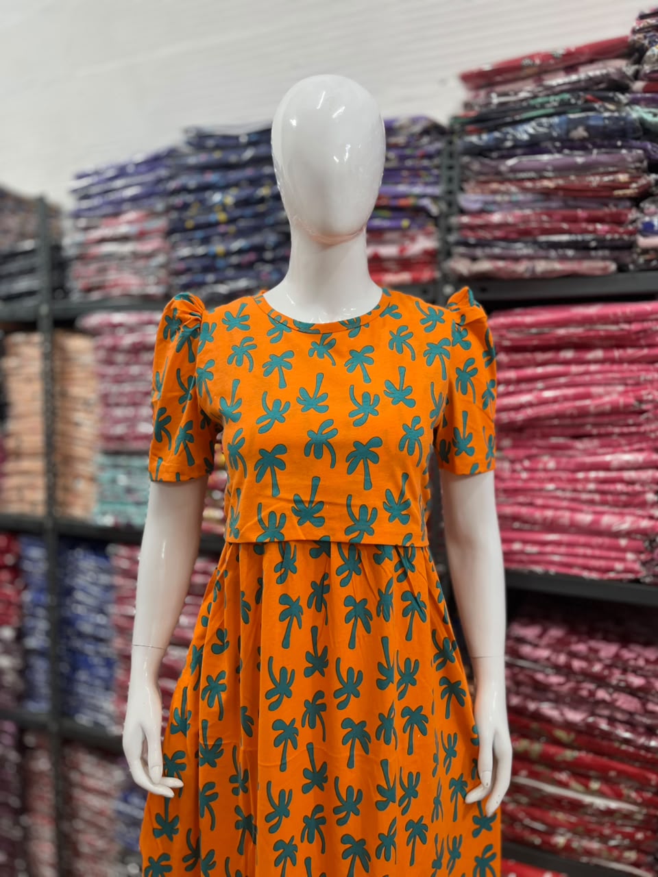 Zipless maternity and feeding wear - Full Length