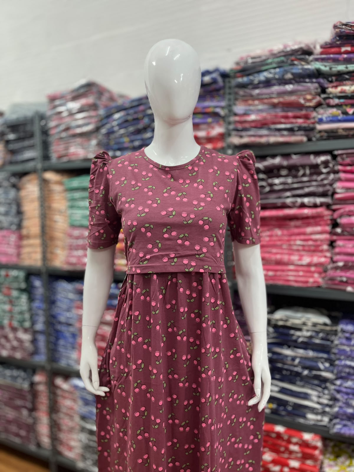 Zipless maternity and feeding wear - Full Length