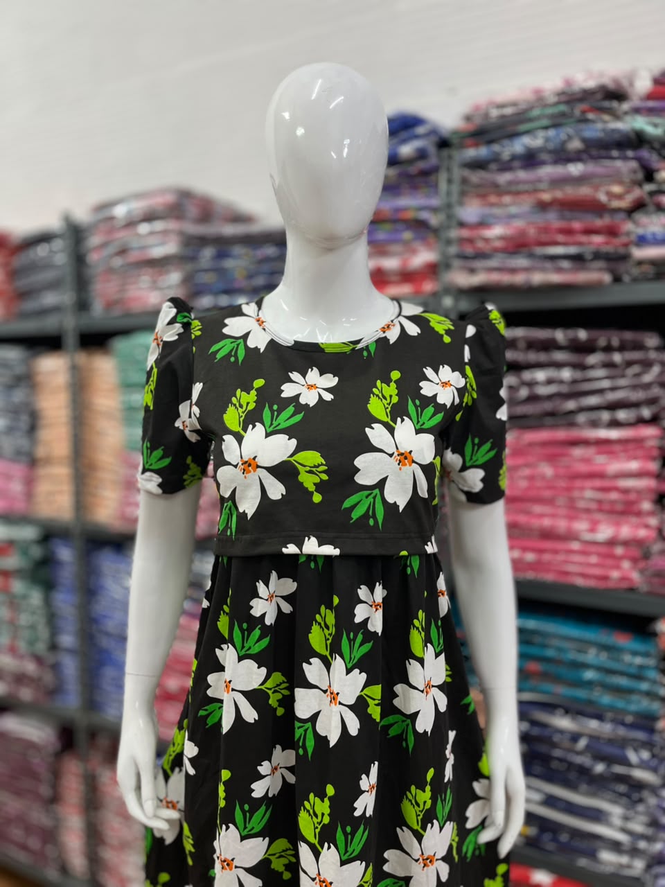 Zipless maternity and feeding wear - Full Length