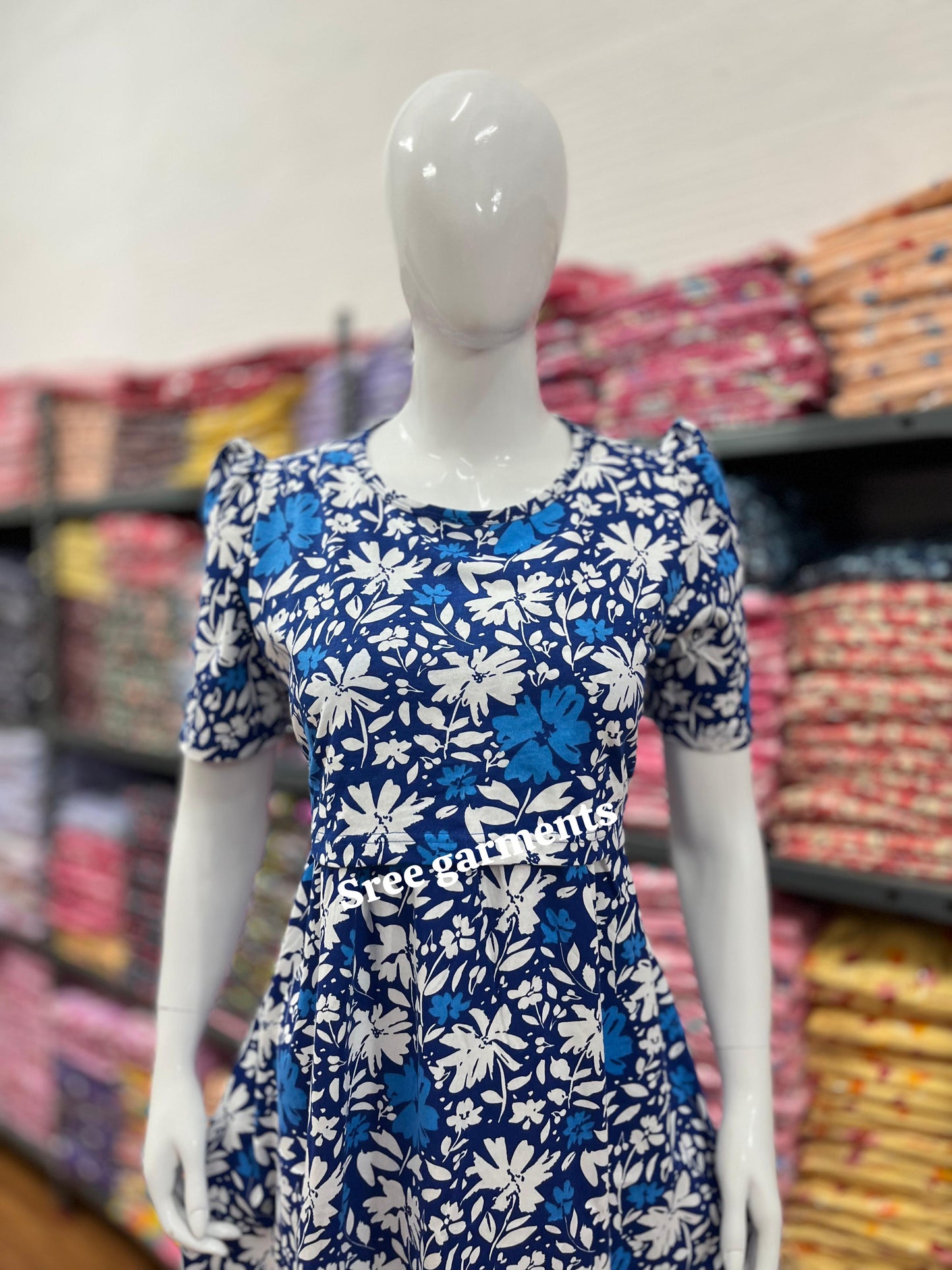 Zipless maternity and feeding wear - ankle length wb