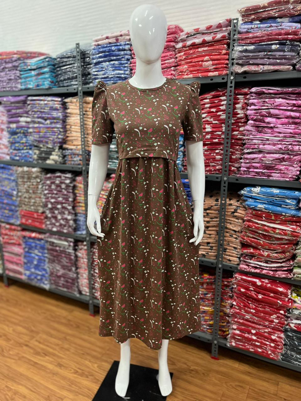 Zipless maternity and feeding wear - ankle length br f