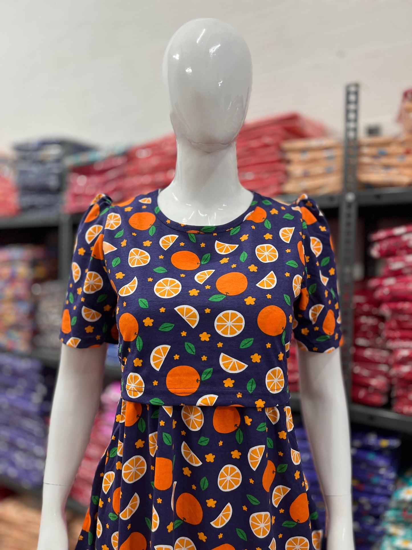 Zipless maternity and feeding wear - ankle length