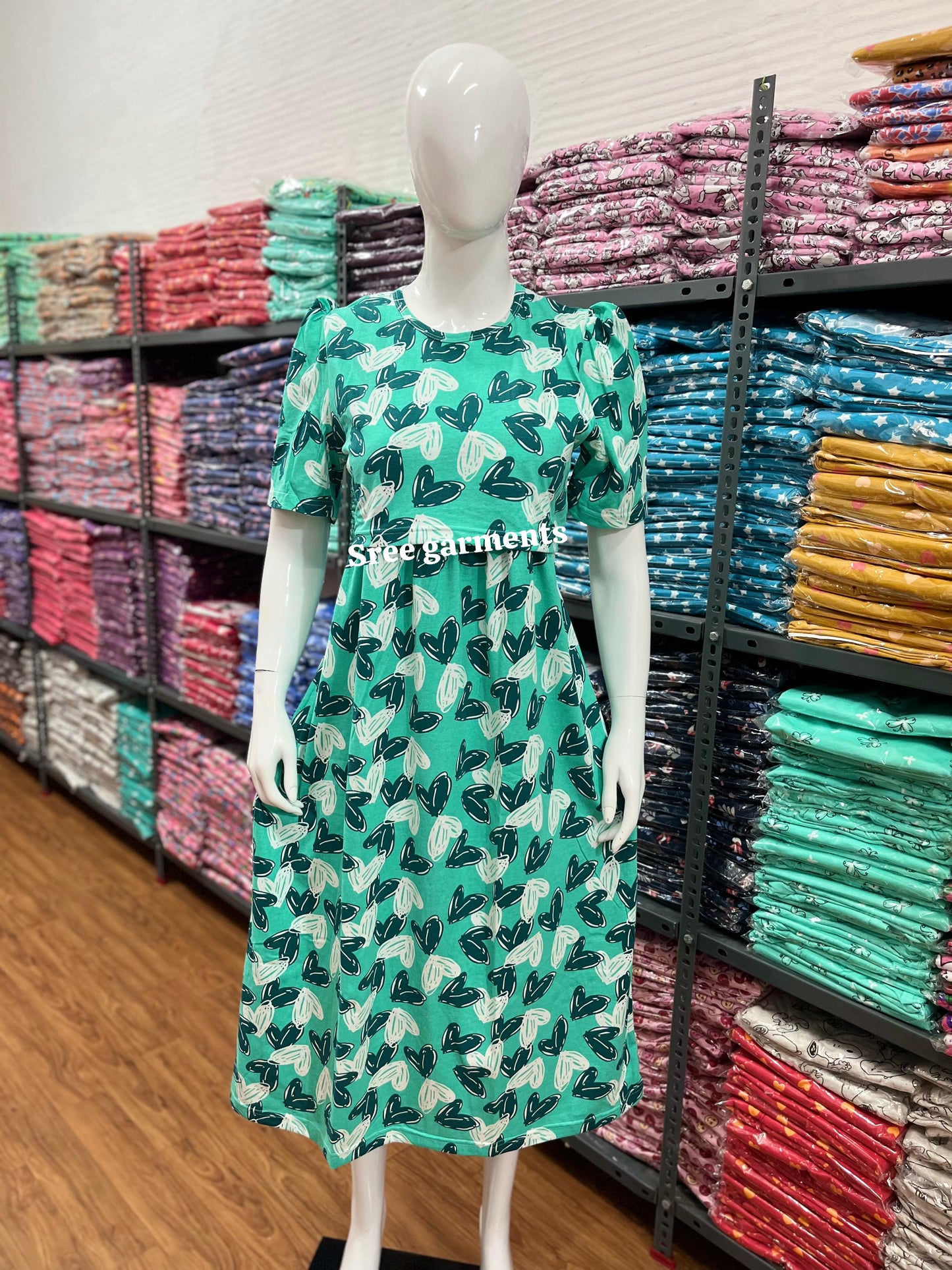 Zipless maternity and feeding wear - ankle length