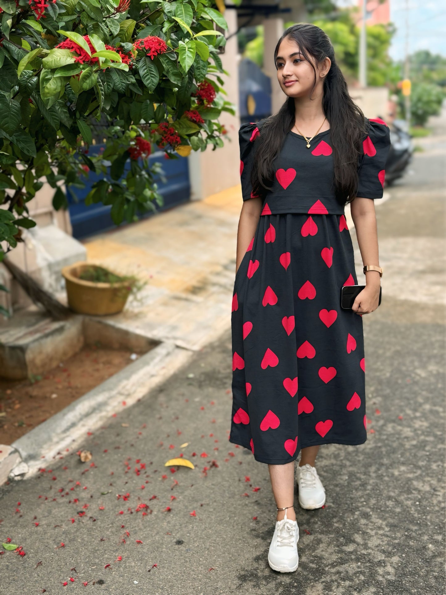 Zipless maternity and feeding wear - ankle length