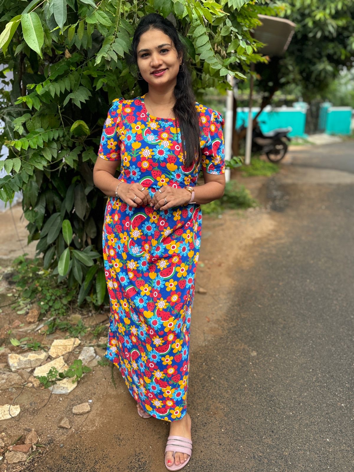 Zipless maternity and feeding wear - Full Length