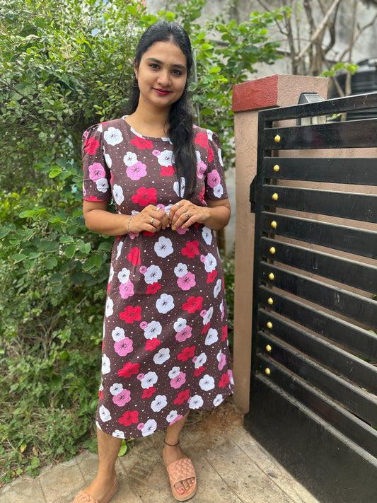 Zipless maternity and feeding wear - ankle length