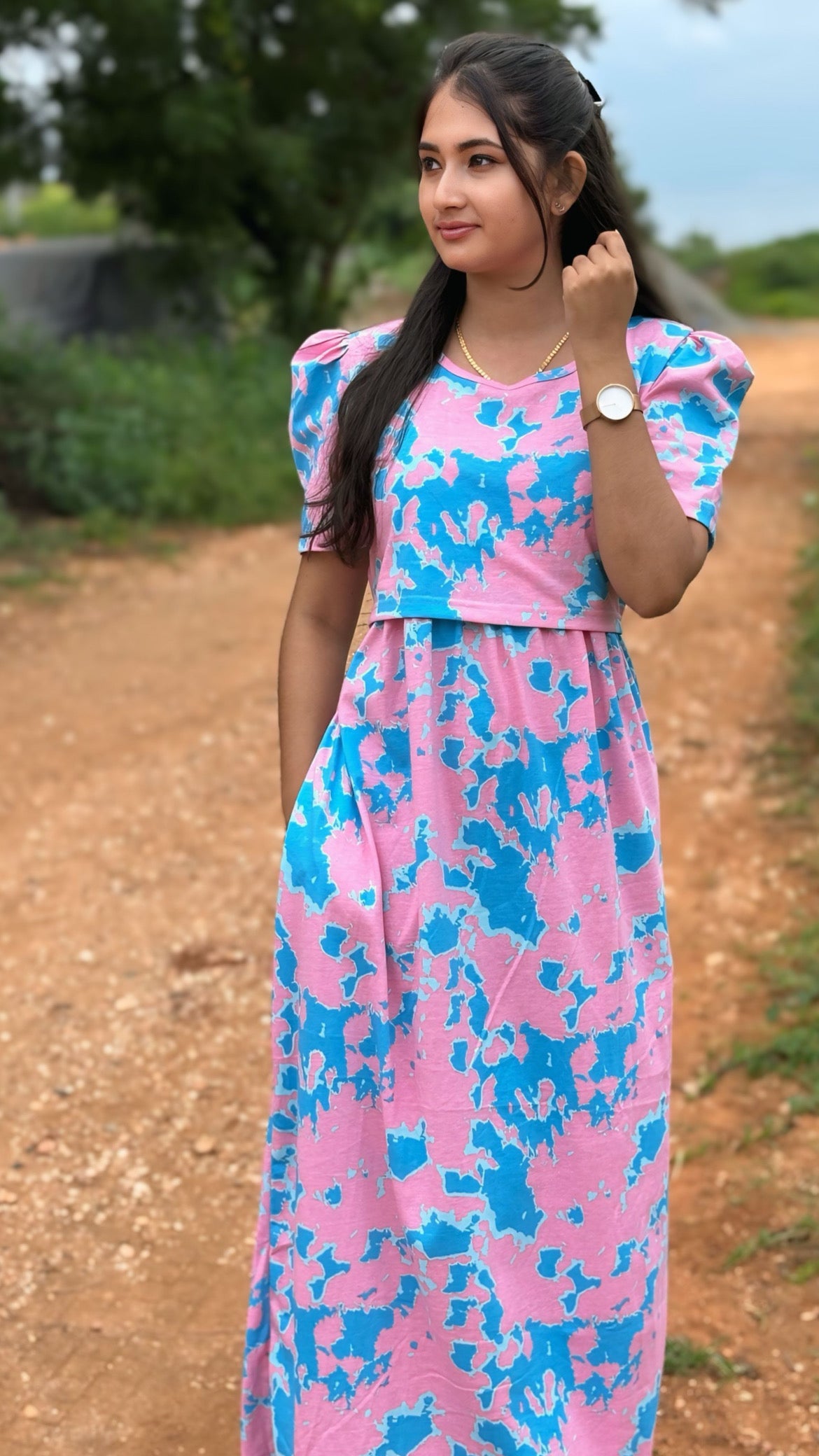 Zipless maternity and feeding wear - Full Length