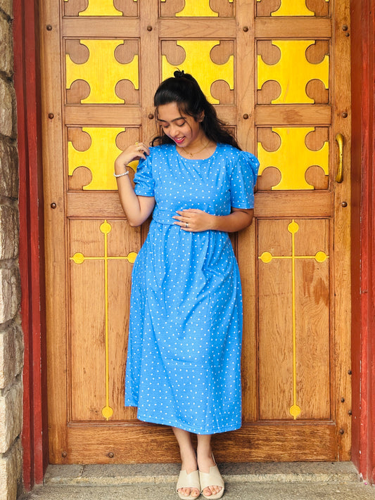 Zipless maternity and feeding wear - ankle length