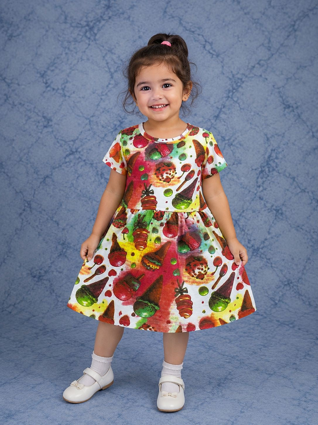 Kids Daily Wear Frock 5 Piece Combo 599/- Only