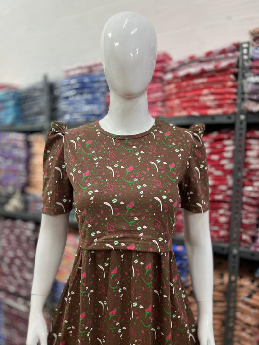 Zipless maternity and feeding wear - ankle length br f
