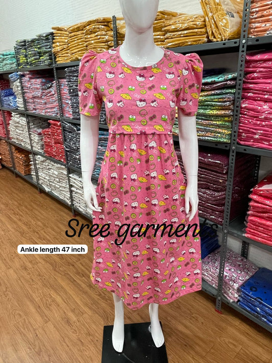 Zipless maternity and feeding wear - ankle Length
