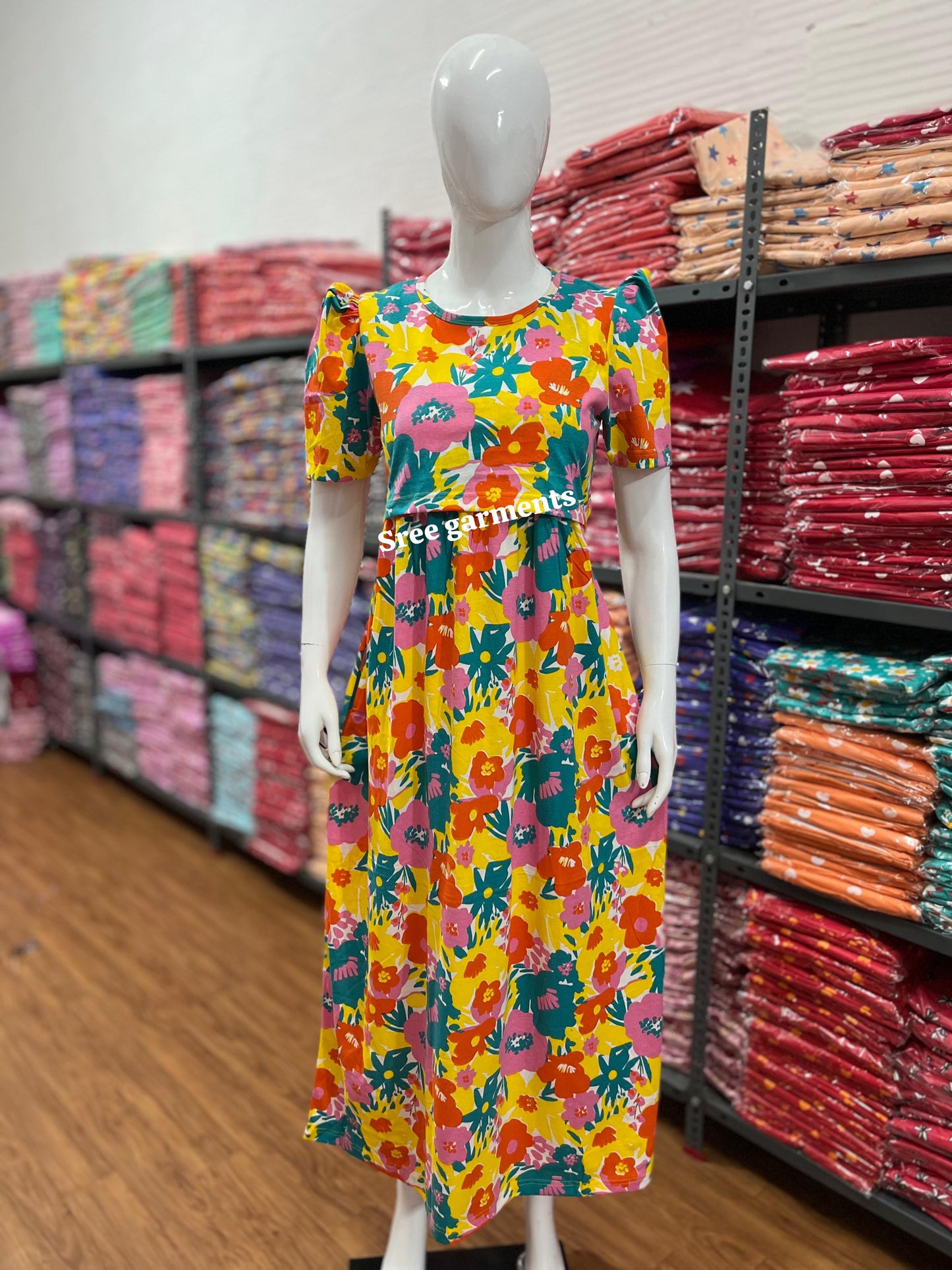 Zipless maternity and feeding wear - Full Length