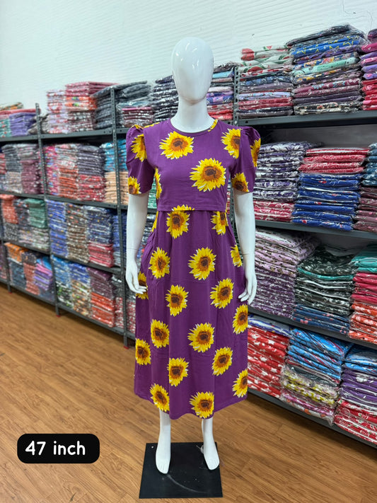 Zipless maternity and feeding wear - ankle length 🌻