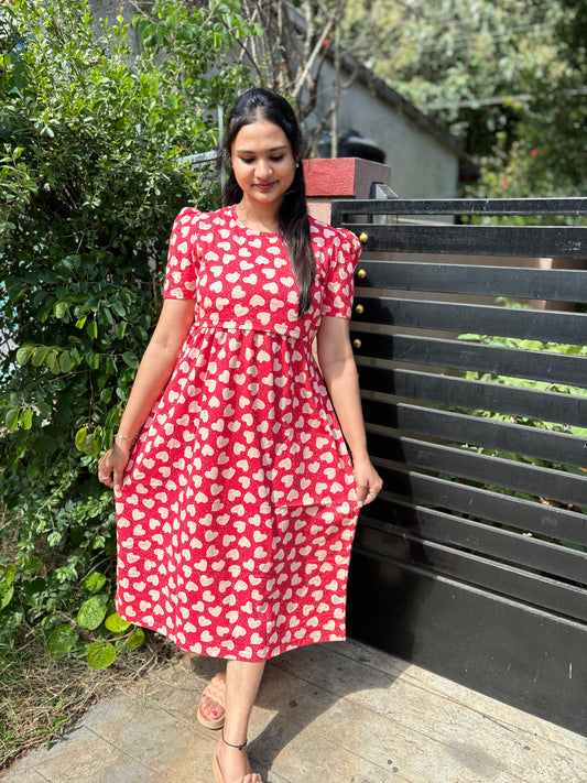 Zipless maternity and feeding wear - ankle length LH